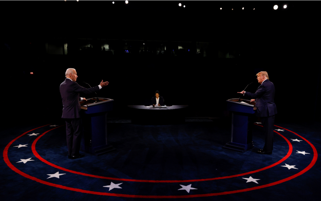 Primeros datos de ratings de TV muestran caída de audiencia en segundo debate Trump-Biden