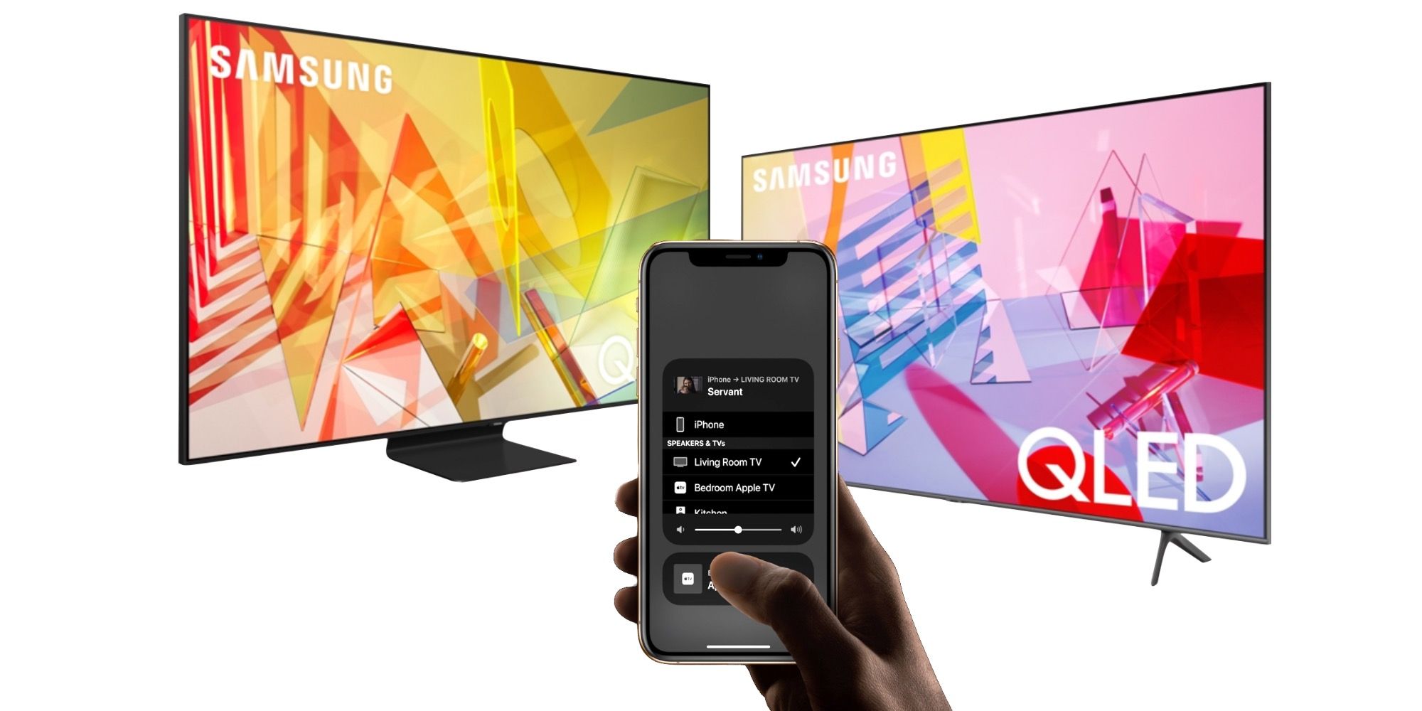 Smart TV Samsung compatibles con AirPlay 2 para transmitir desde iPhone
