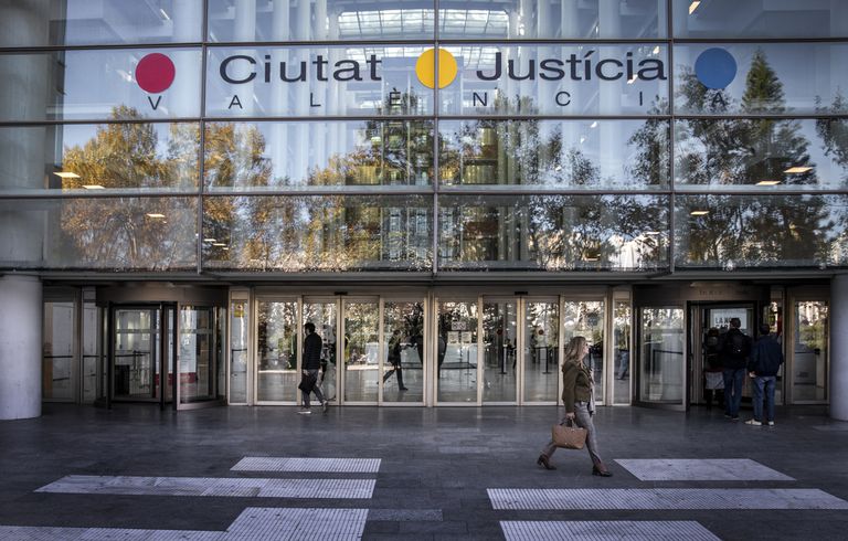 La Ciudad de la Justicia de València, donde el miércoles comienza el juicio del 'caso Maje'.