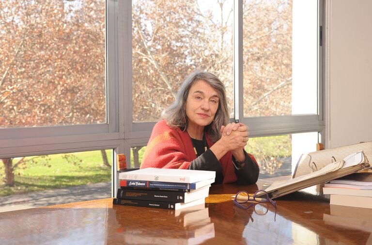 La historiadora chilena Sol Serrano Pérez, fotografiada en 2019.