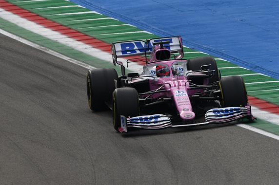 'Checo' Pérez perdió un podio en Imola por culpa de la estrategia final del equipo