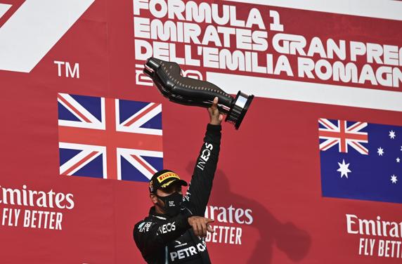 Lewis Hamilton, ganador del GP de Emilia Romagna de F1 2020