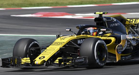 El Renault 2018 de Sainz que pilotará Alonso en su test de Bahrein