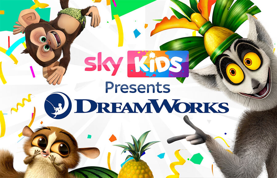 sky kids dreamworks salida oferta promocional reino unido
