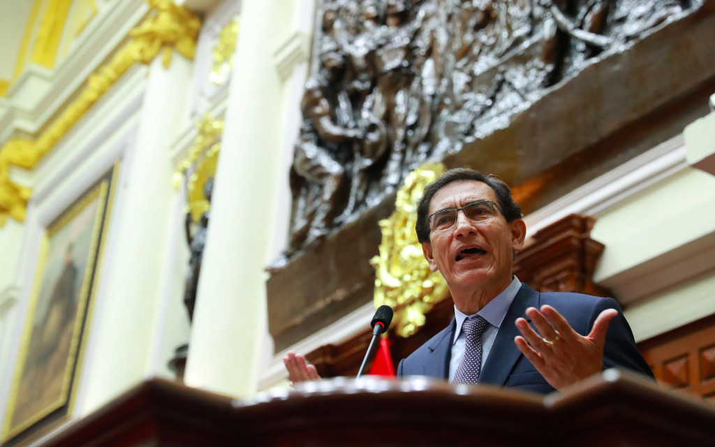 Manuel Merino, jefe del Congreso peruano, asumirá presidencia tras expulsión de Vizcarra