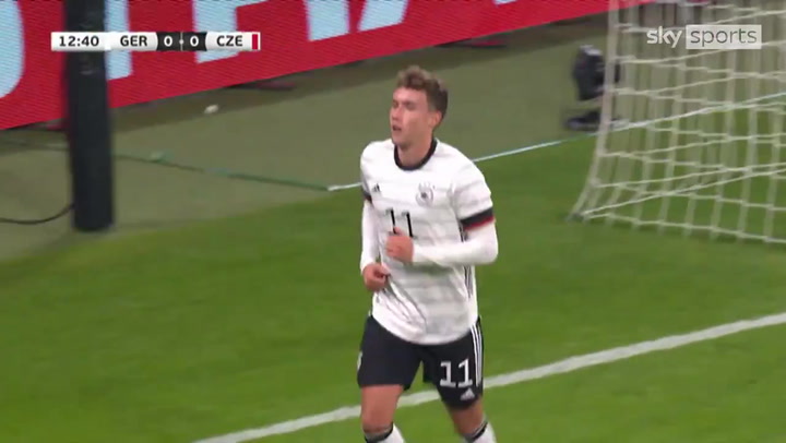 La Alemania B gana gracias a un gol de Waldschmidt (1-0)
