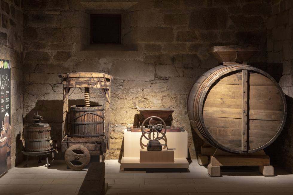 Museo del Vino en Santo André de Campo Redondo (Ourense).
