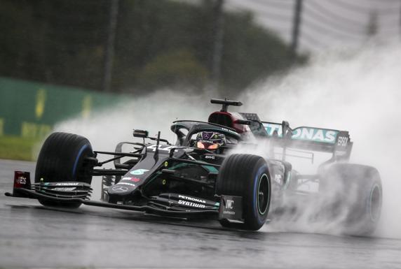 Hamilton, en el GP de Turquía de F1 2020