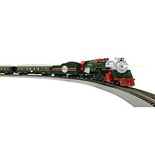 El tren modelo expreso de Navidad 