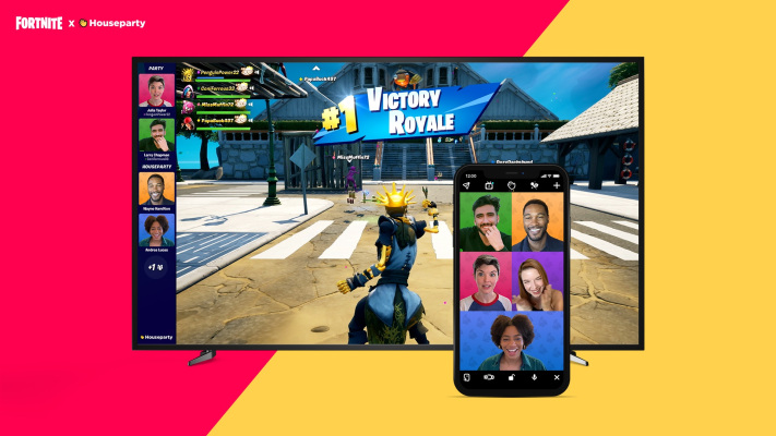 Houseparty agrega el ‘Modo Fortnite’, llevando el video chat al popular juego