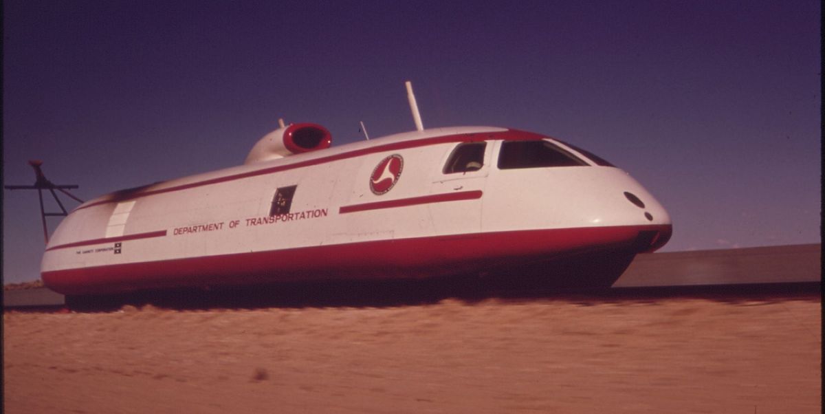 Los aerodeslizadores de alta velocidad podrían haber cambiado la forma en que viajamos.  ¿Por qué no funcionaron?