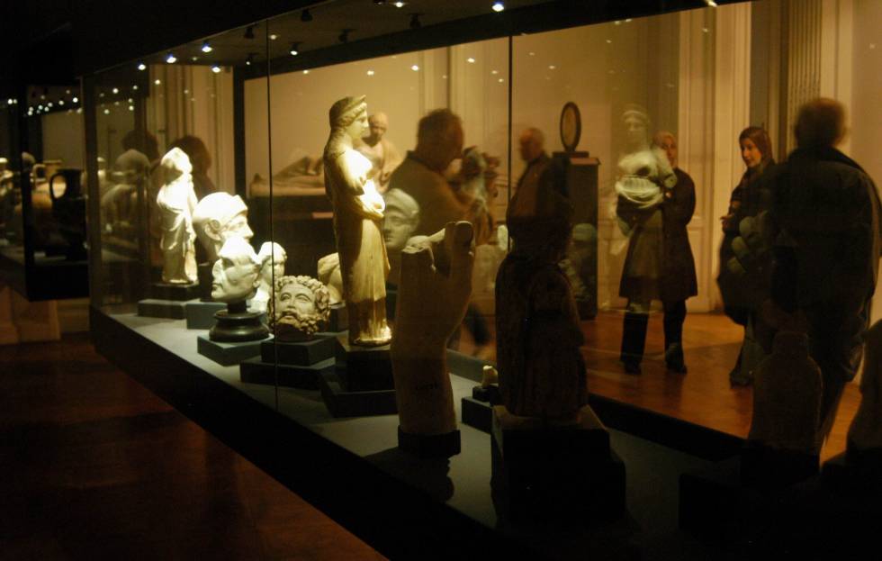 Antigüedades en el Museo Nacional de Alejandría.