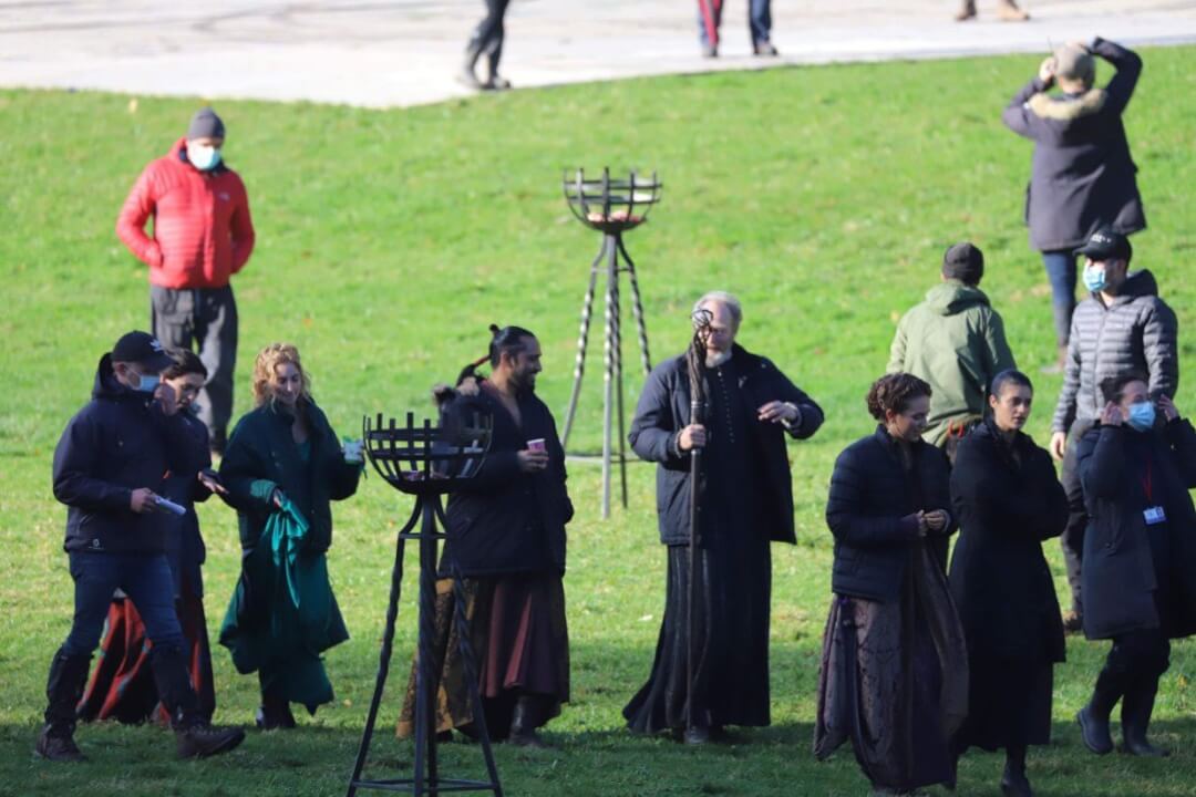El rodaje de la temporada 2 de Witcher en Fountains Abbey