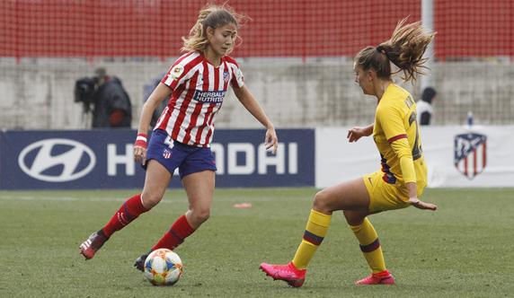 Laia Aleixandri, jugadora del Atlético de Madrid Femenino.