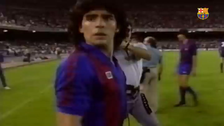El Barça recuerda a Maradona (1982-84)