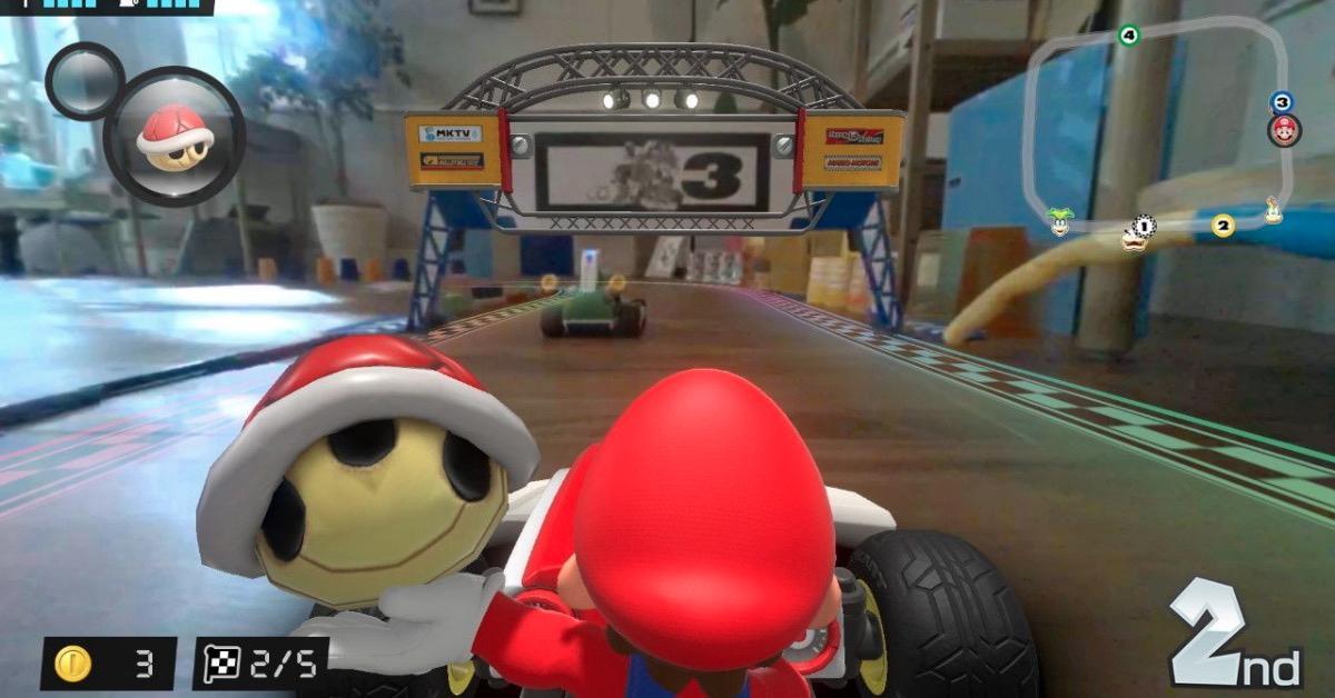 Casa de Mario Kart Live