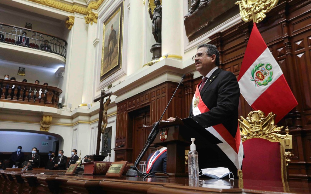 CIDH llama al Estado de Perú a garantizar la institucionalidad democrática
