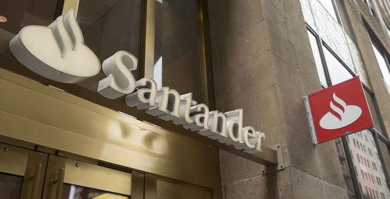 Oficina del banco Santander