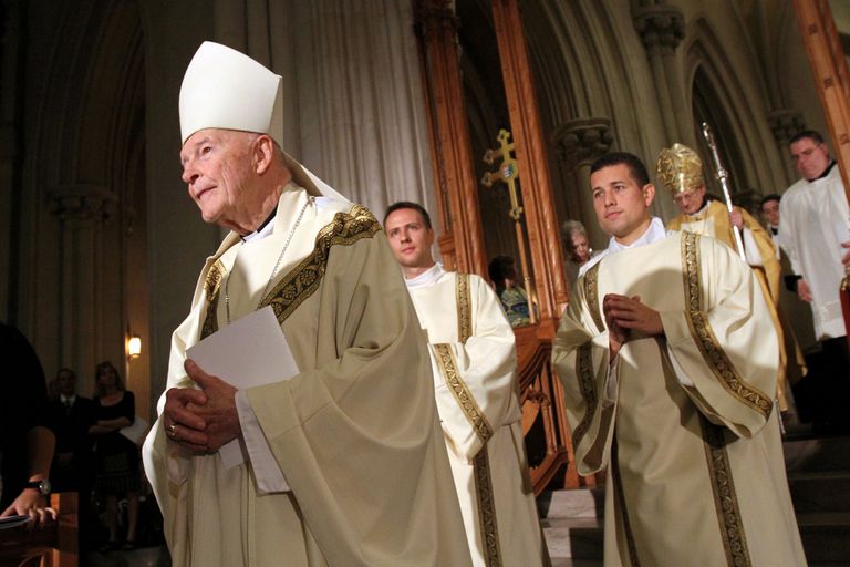 Theodore McCarrick en la catedral basílica del Sagrado Corazón de Newark, Nueva Jersey, en 2014.