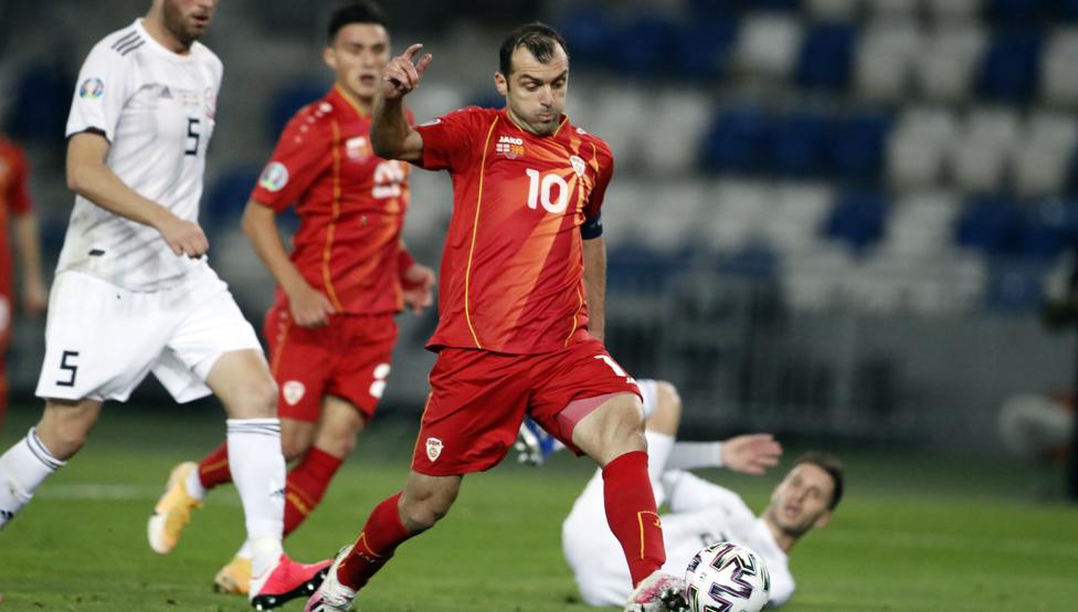 Pandev conduce a Macedonia del Norte a su primera Eurocopa (0-1)