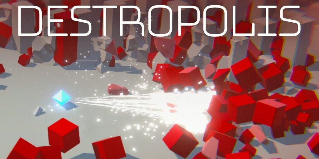 Revisión de Destropolis: Geometry Wars 3D Xtreme |  Screen Rant
