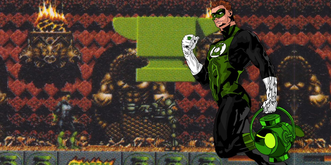 Se revela por primera vez el juego cancelado de Green Lantern SNES