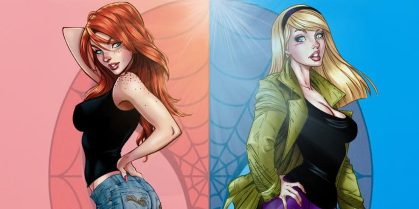 Spider-Man: Symbiote Gwen Stacy y Mary Jane van cara a cara