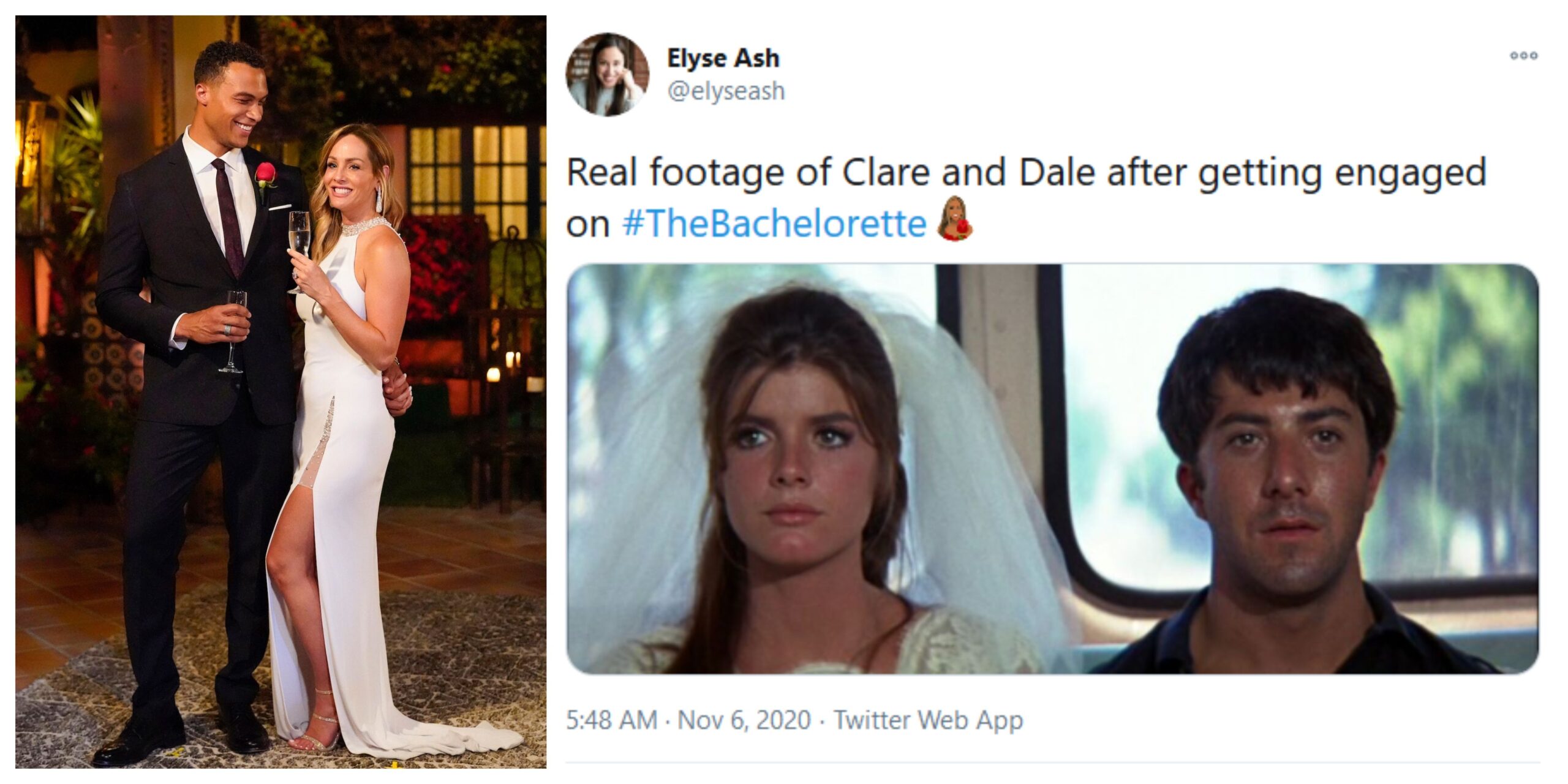 Twitter reacciona: el compromiso de Clare con Dale es lo más caótico que puede suceder en 2020