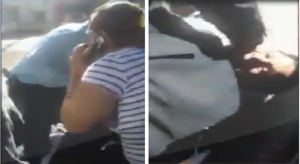 Video: Matan policías a comerciante tras darle una severa golpiza
