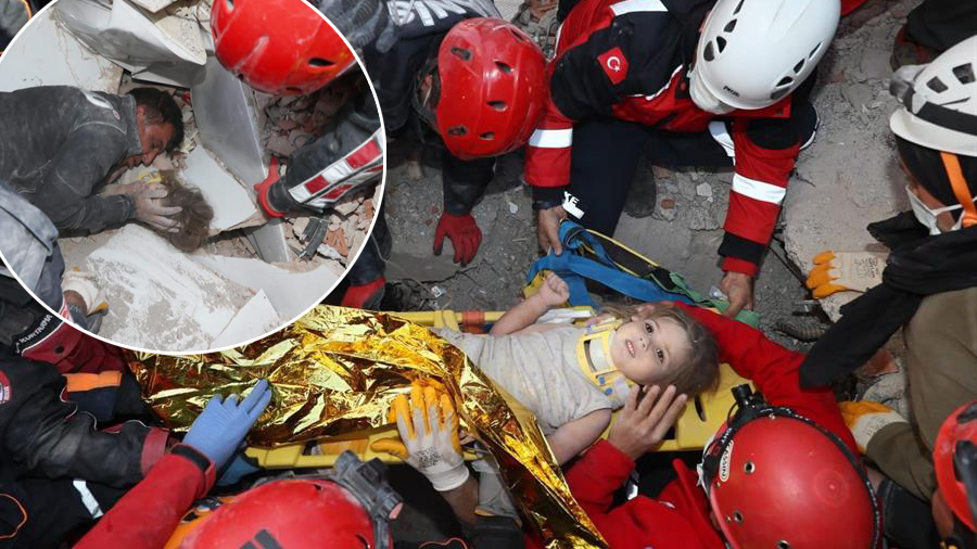 niña de 4 años sobrevive 4 días bajo escombros de terremoto – Telemundo 52