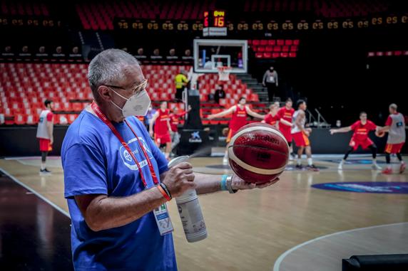 Medidas de seguridad anti Covid-19 en las 'ventanas' FIBA