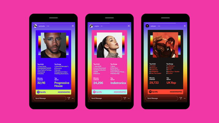 Spotify lanza '2020 Wrapped' con nuevas funciones que incluyen cuestionarios, insignias y, sí, historias