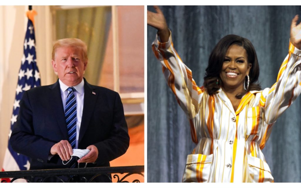 Donald Trump y Michelle Obama, los más admirados por los estadounidenses en 2020: Gallup