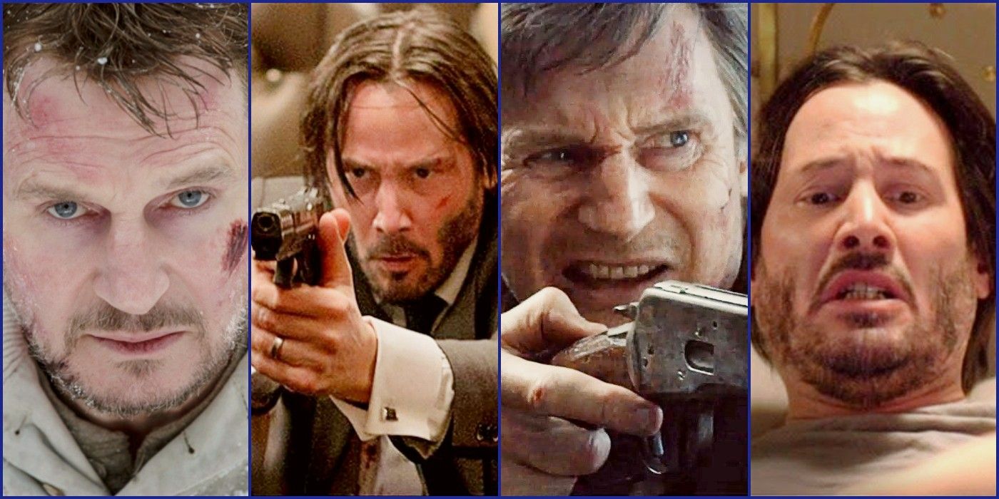 5 de las películas más oscuras de Liam Neeson (y 5 de Keanu Reeves)