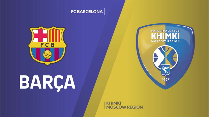 Resumen del FC Barcelona - Khimki Moscú de Euroliga