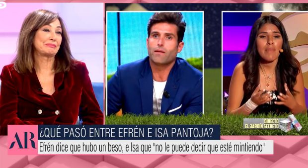 Ana Rosa no se corta y critica duramente a Efrén tras su beso con Chabelita / Telecinco