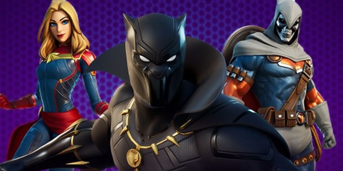 Black Panther, Captain Marvel y Taskmaster Fortnite Skins se han filtrado