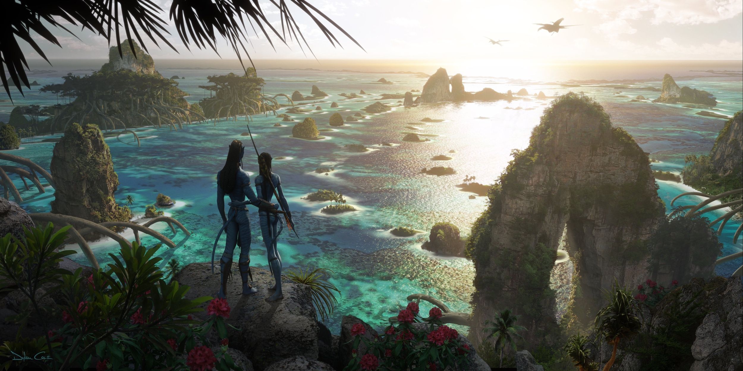 El arte conceptual de Avatar 2 muestra los paisajes acuáticos de Pandora |  Screen Rant