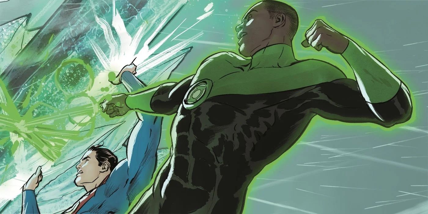 Green Lantern John Stewart acaba de ganar el momento más genial de Endless Winter