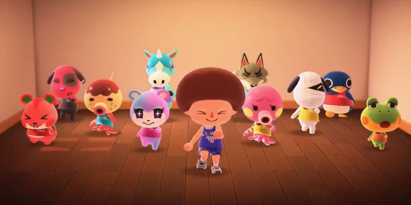 La reacción de entrenamiento de Animal Crossing es perfecta para adorables videos de baile