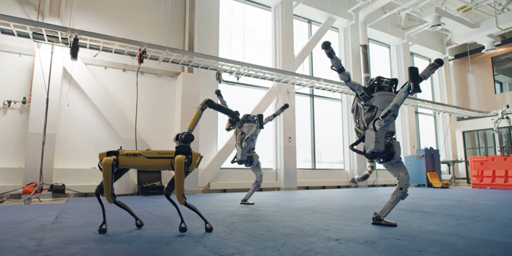 Nuevo video muestra a los robots de Boston Dynamics dominando la pista de baile