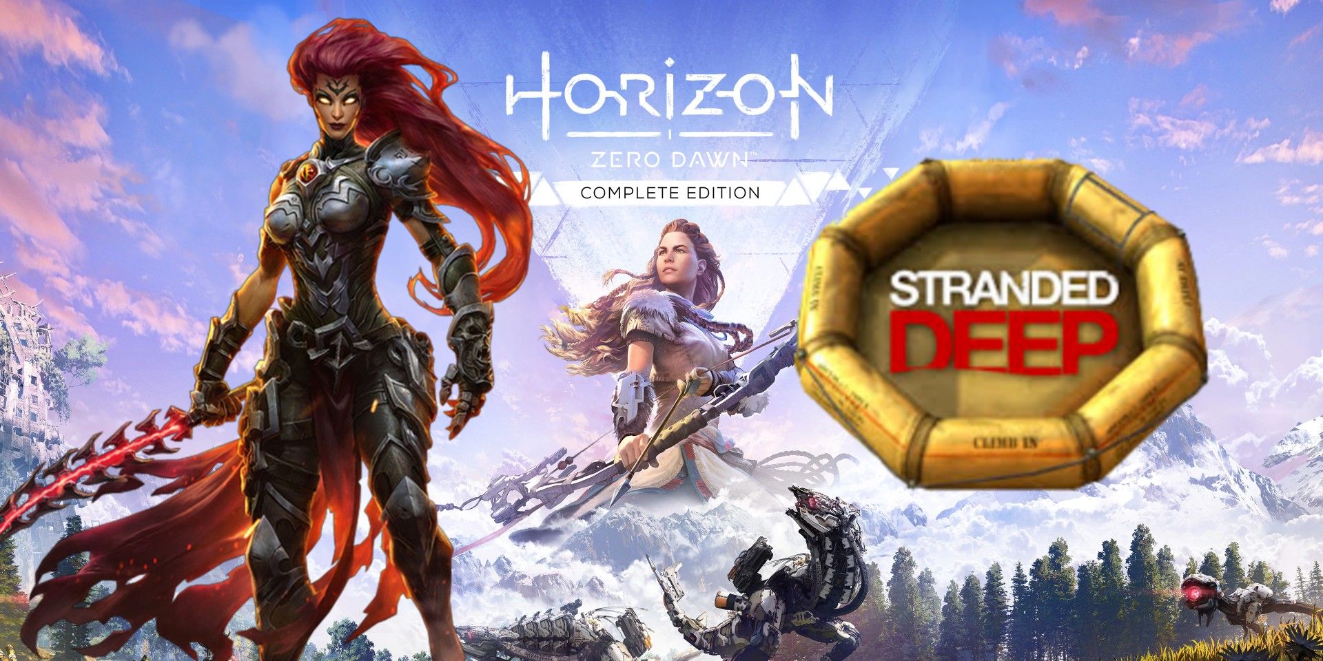 PS ahora agrega Horizon Zero Dawn, Stranded Deep y Darksiders 3 en diciembre de 2020