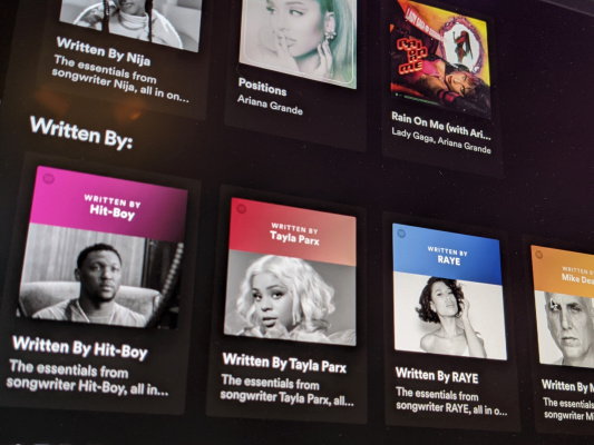 Spotify agrega un centro centralizado para aprender más sobre los compositores
