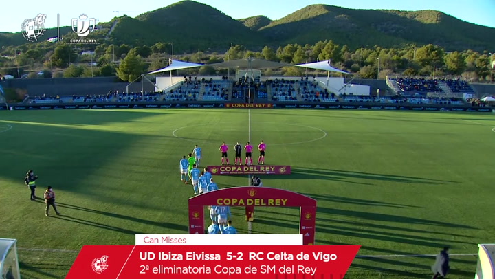 Resumen del UD Ibiza Eivissa 5 -2 RC Celta de Vigo