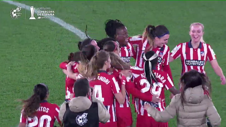Resumen del Atlético-Levante, final de la Supercopa femenina