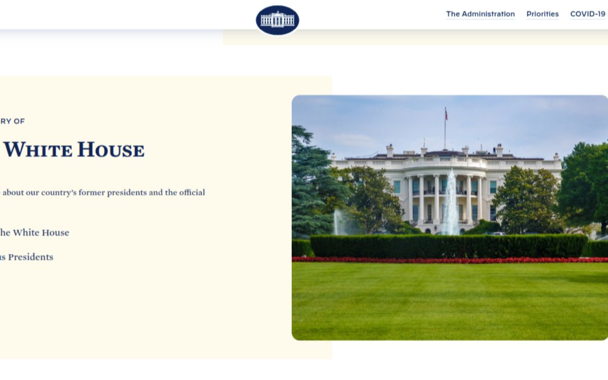 En un mensaje oculto en la página web de la Casa Blanca, Biden busca programadores
