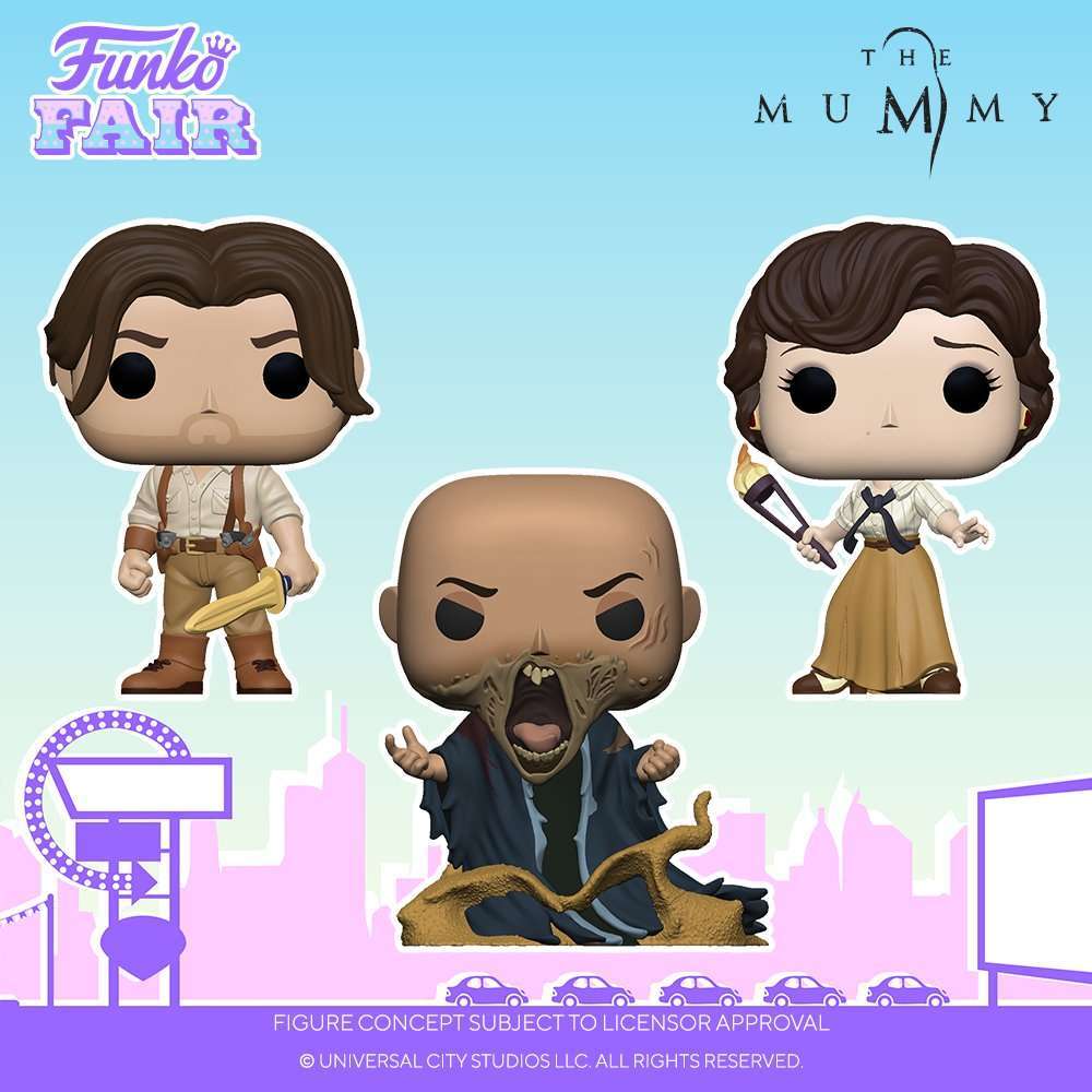 la-momia-funko-pops