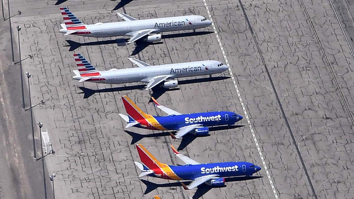 2020: un año desastroso para American Airlines y Southwest Airlines