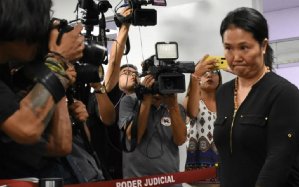 Anuncia Keiko Fujimori que indultará a su padre si es elegida como presidenta de Perú