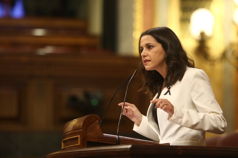 La presidenta de Ciudadanos, Inés Arrimadas.